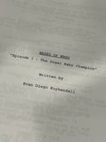 Masks of Weho — Signed Script